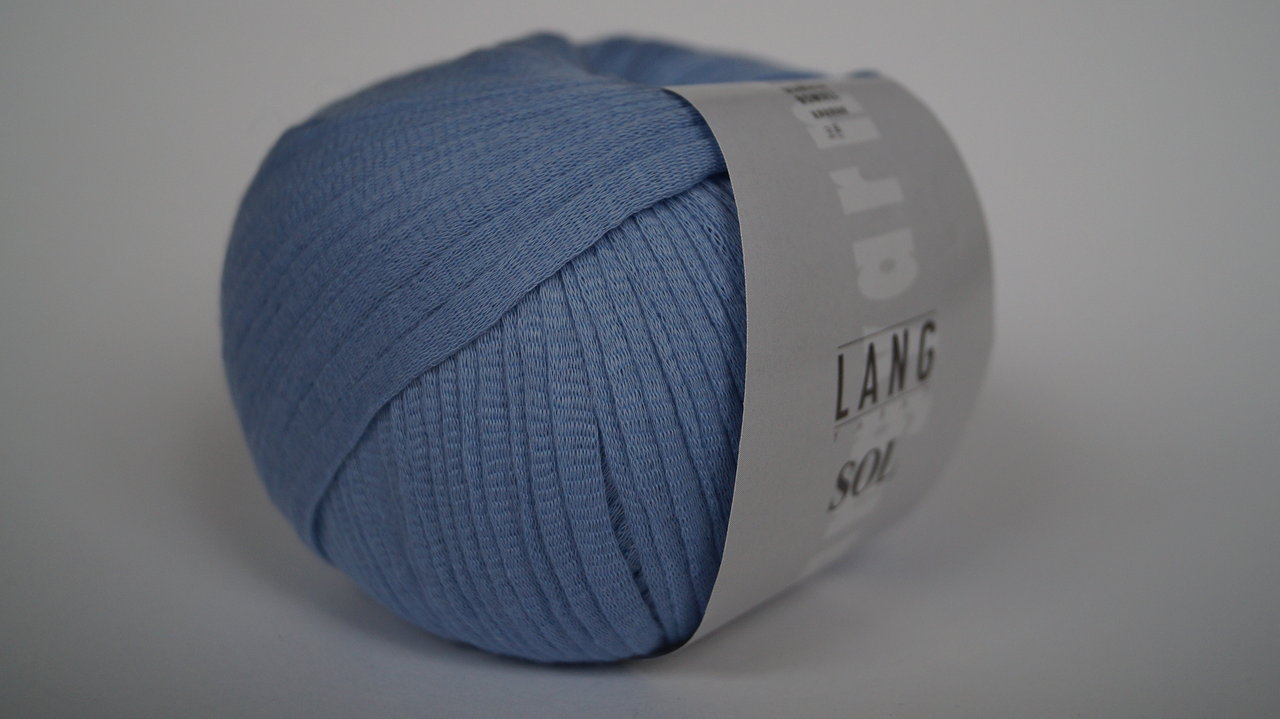 Sol - Uni: Farbe 20 himmelblau - 50g