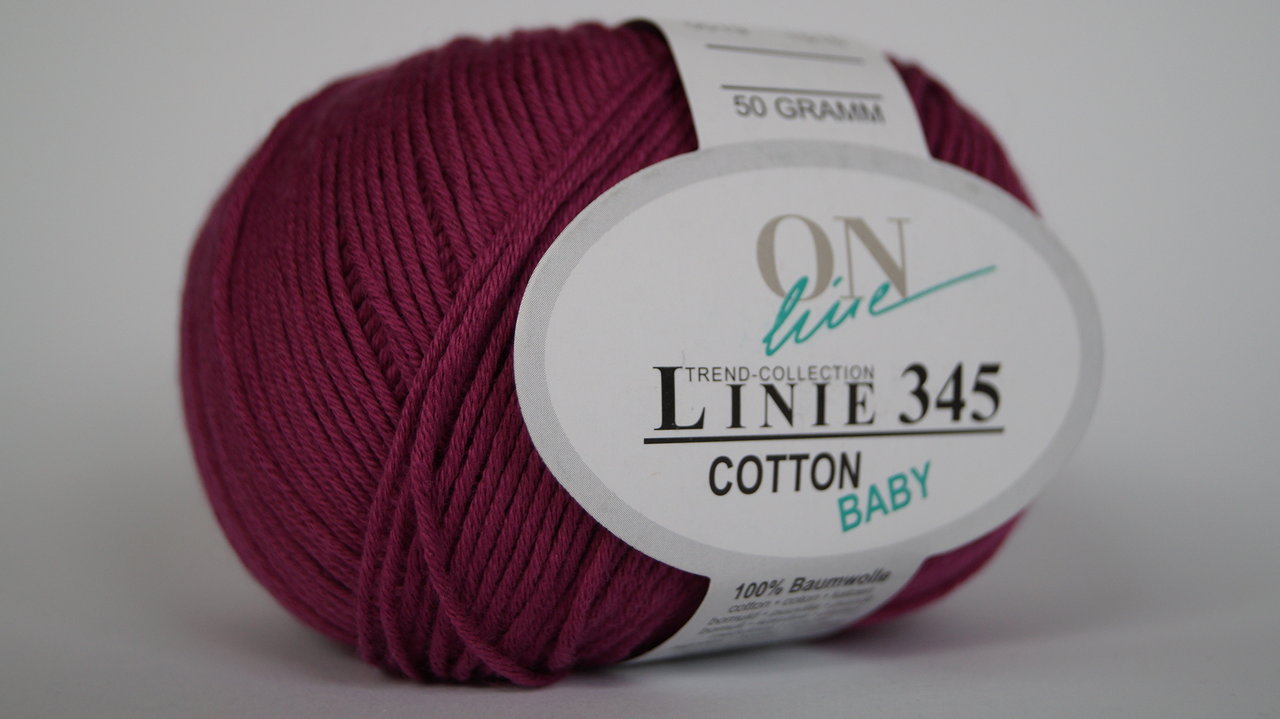  Cotton Baby: Farbe 19 magenta - 50g