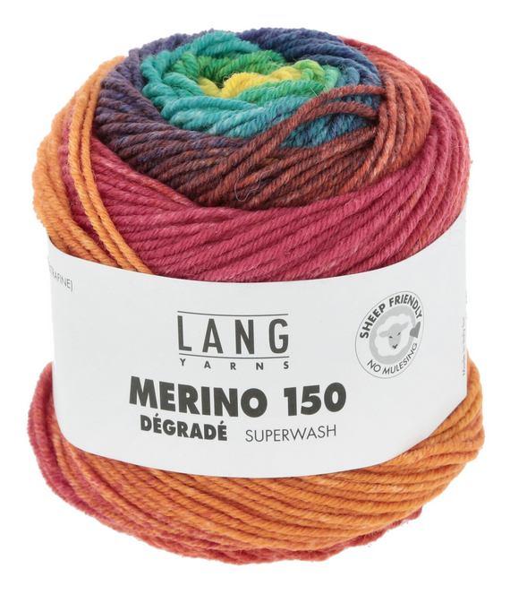 Lang Yarns Merino 150 Dégradé superwash